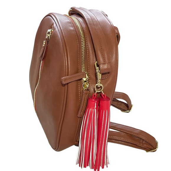 Steve Madden Brown Backpack - Picture 2 of 6